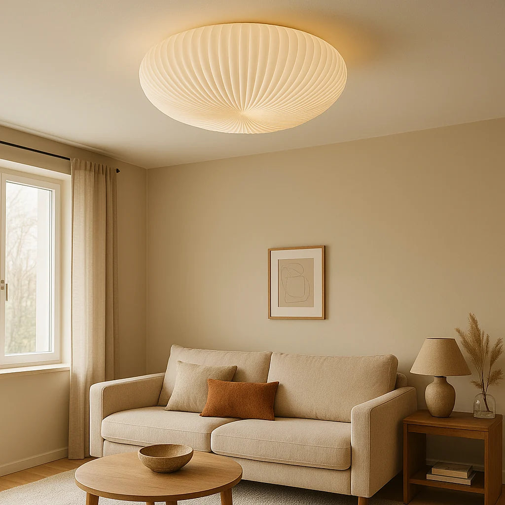 Luminara | Elegante Plafoniera LED Moderna per Atmosfera Accogliente 3