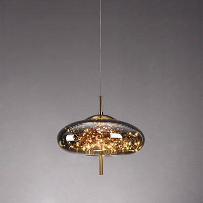 Luminara | Elegante Plafoniera LED Soffitto in Vetro Regolabile 10
