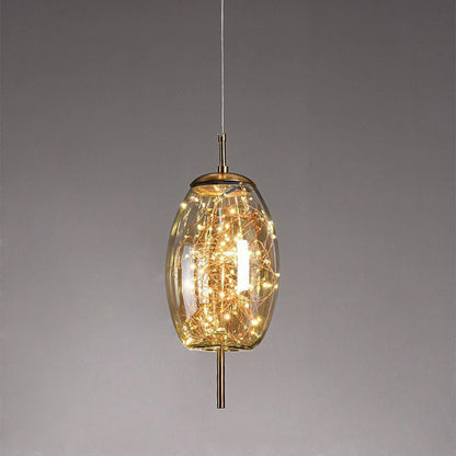 Luminara | Elegante Plafoniera LED Soffitto in Vetro Regolabile 9