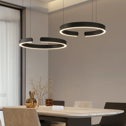 LumoRing | Elegante Moderna Lampada LED Sospesa per Interni 1