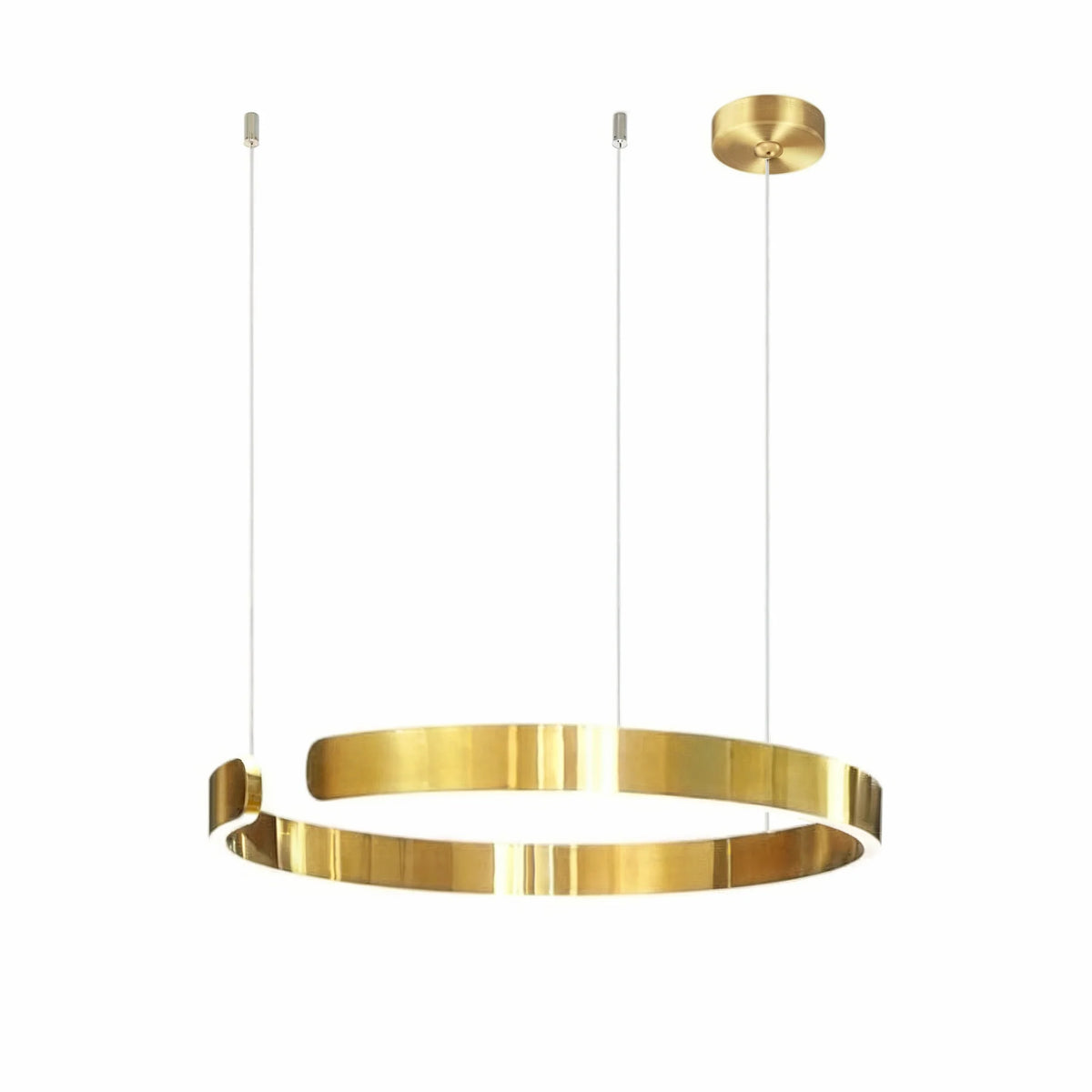 LumoRing | Elegante Moderna Lampada LED Sospesa per Interni 8