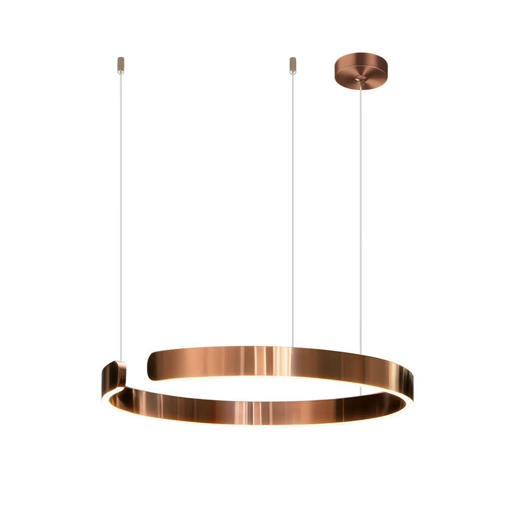 LumoRing | Elegante Moderna Lampada LED Sospesa per Interni 9