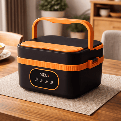 Self-Heating Lunchbox | Smart Heating for Hot Meals | 1000 ml Capacity and Leak-Proof Design for Office