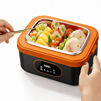 Self-Heating Lunchbox | Smart Heating for Hot Meals | 1000 ml Capacity and Leak-Proof Design for Office