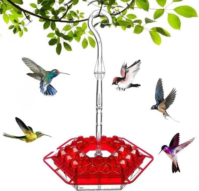 Bird Feeder | Ant-Ant Proof with Spill-Resistant Design | Ideal for Enjoying Birdwatching in Your Garden