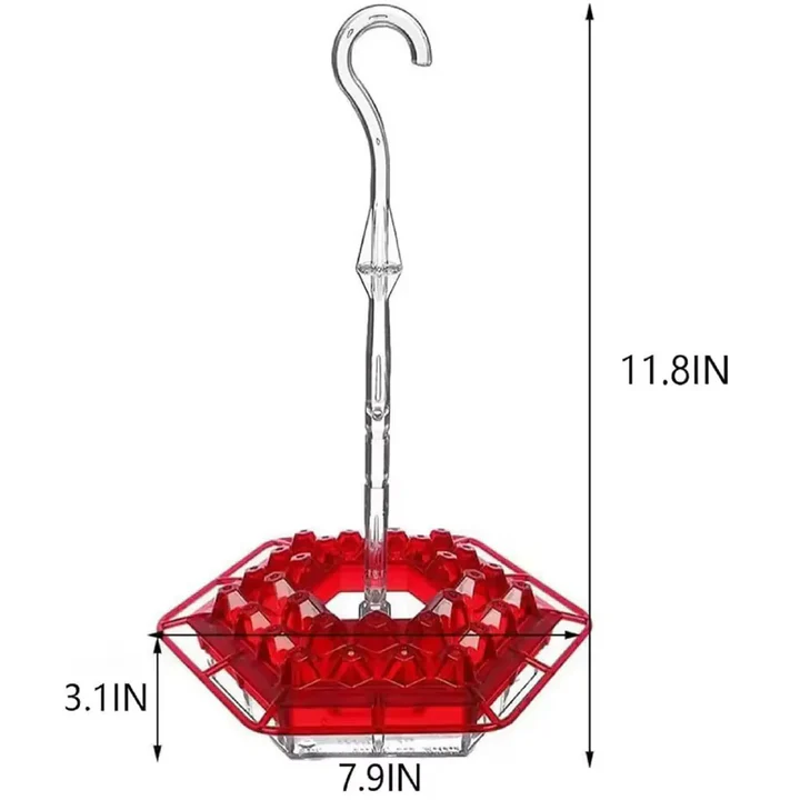 Bird Feeder | Ant-Ant Proof with Spill-Resistant Design | Ideal for Enjoying Birdwatching in Your Garden
