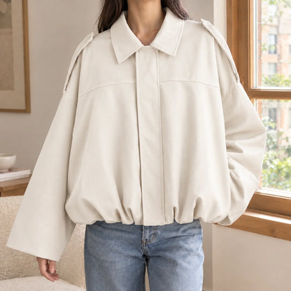 Marco | Comoda Giacca Bomber Corta Oversize Streetwear 2