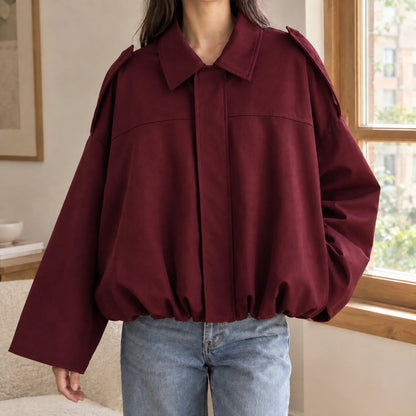 Marco | Comoda Giacca Bomber Corta Oversize Streetwear 3