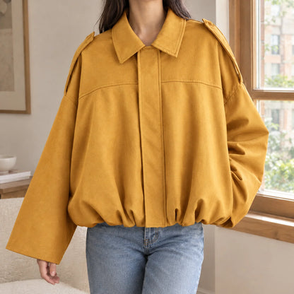 Marco | Comoda Giacca Bomber Corta Oversize Streetwear 4