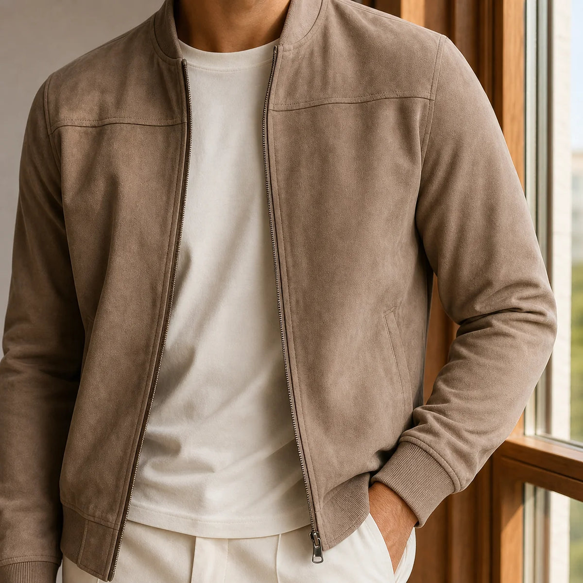 Marco | Elegante Giacca Bomber Uomo Casual 2