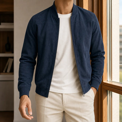 Marco | Elegante Giacca Bomber Uomo Casual 4