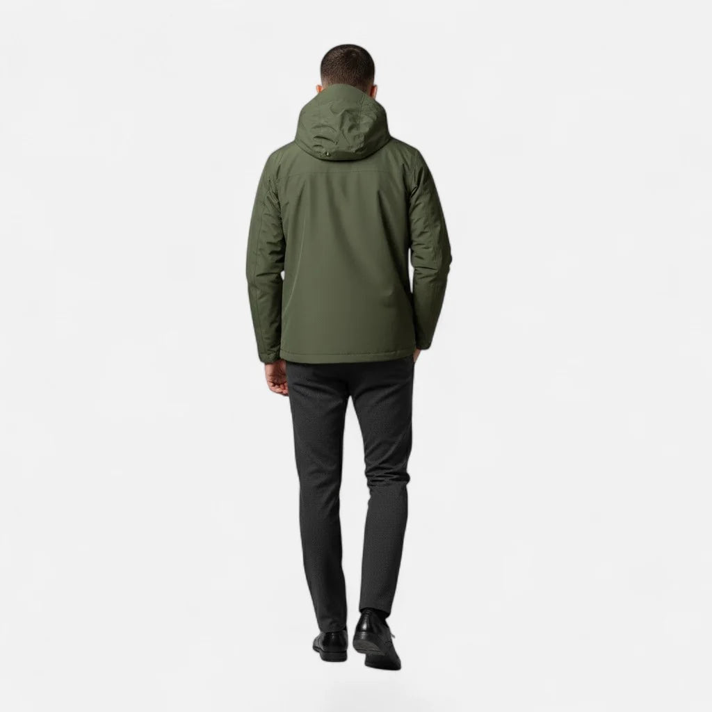 Marco | Elegante Giacca Uomo con Cappuccio e Design Casual 2