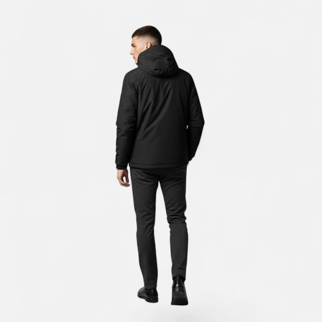 Marco | Elegante Giacca Uomo con Cappuccio e Design Casual 5