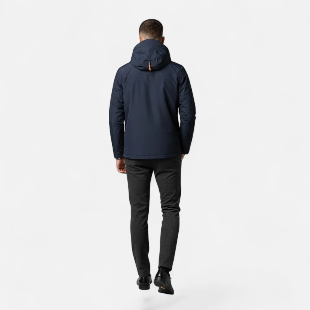 Marco | Elegante Giacca Uomo con Cappuccio e Design Casual 8