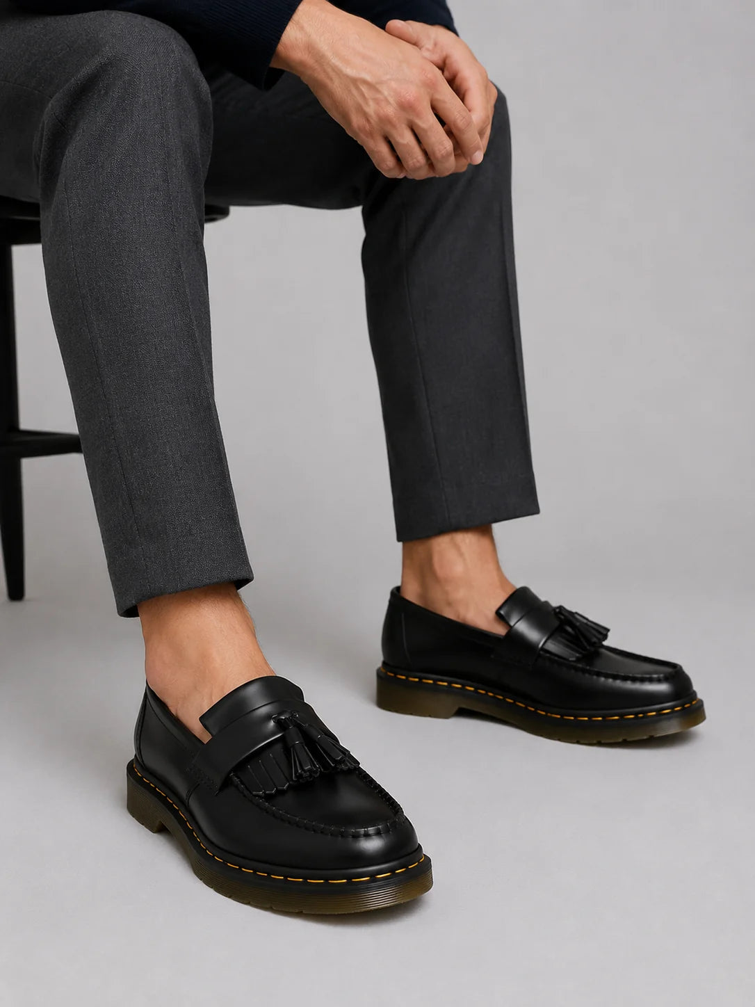 Marco | Eleganti Mocassini Uomo in Pelle con Nappine 1