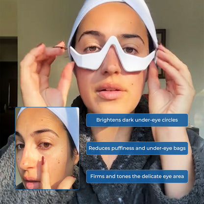 LED Face Mask for Red Light Therapy with Ergonomic Design | Face Illuminator for Anti-Aging Treatment