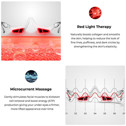LED Face Mask for Red Light Therapy with Ergonomic Design | Face Illuminator for Anti-Aging Treatment