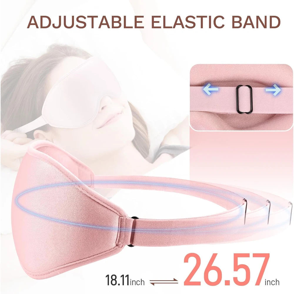Maschera per Dormire 3D in Memory Foam con Oscuramento Totale | Comfort Ideale per un Sonno Ristoratore 7