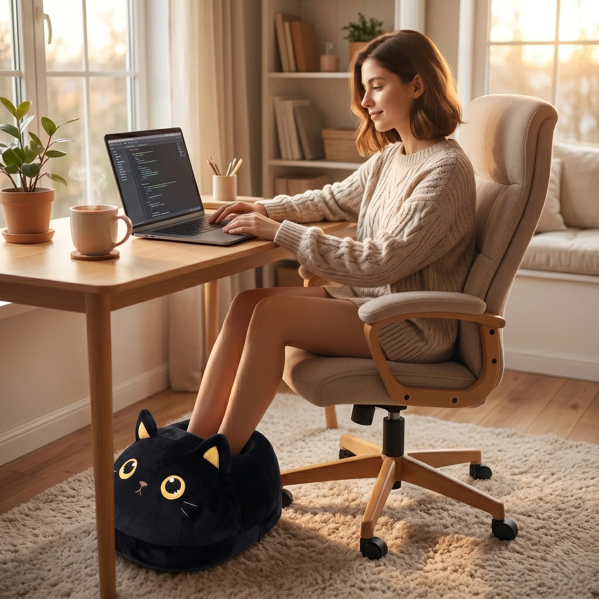Massaggiatore Elettrico per Piedi con Riscaldamento e Comfort | Design Elegante per Relax e Benessere 0