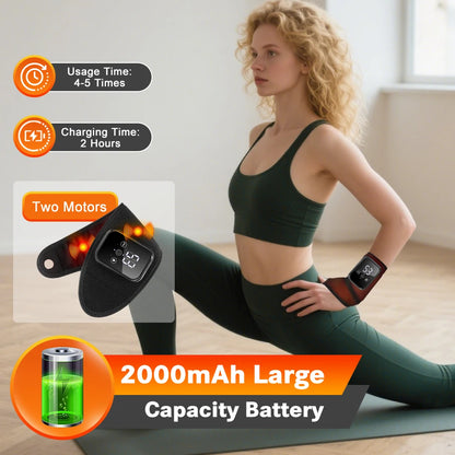 Massaggiatore Elettrico per Polso con Calore e Vibrazione - Comfort Personalizzato per Rilassamento Totale 5