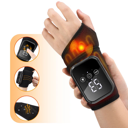 Massaggiatore Elettrico per Polso con Calore e Vibrazione - Comfort Personalizzato per Rilassamento Totale 8