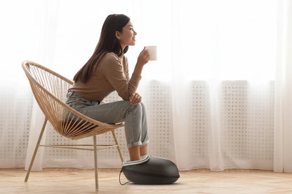 Massaggiatore Plantare Shiatsu | Massaggiatore Piedi con Funzione Riscaldante per Rilassamento Completo 1