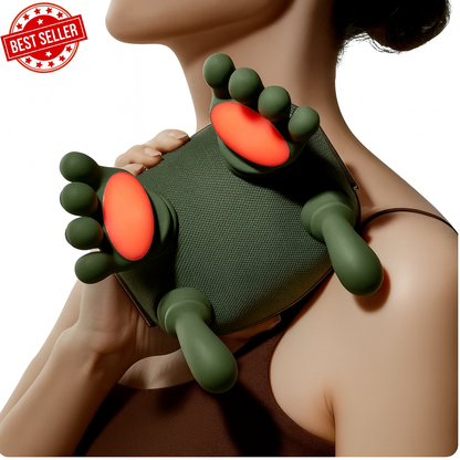 Shiatsu Neck and Shoulder Massager with Heat - Lightweight Design for Deep Relaxation