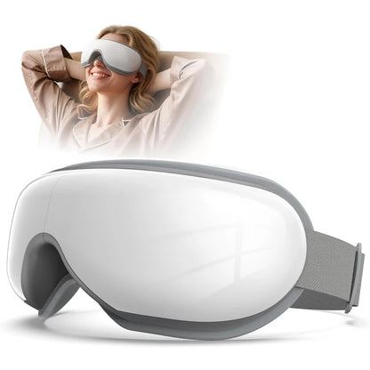 Massaggiatore per Occhi | Maschera Bluetooth con Vibrazione e Riscaldamento | Rilassamento e Comfort per Alleviare l'Affaticamento Visivo 6