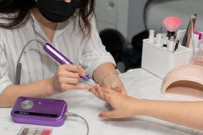 Strumento per Manicure Elettrico | Trapano per Unghie Professionale con 35000 Giri/min | Portatile e Ricaricabile per Manicure Impeccabili