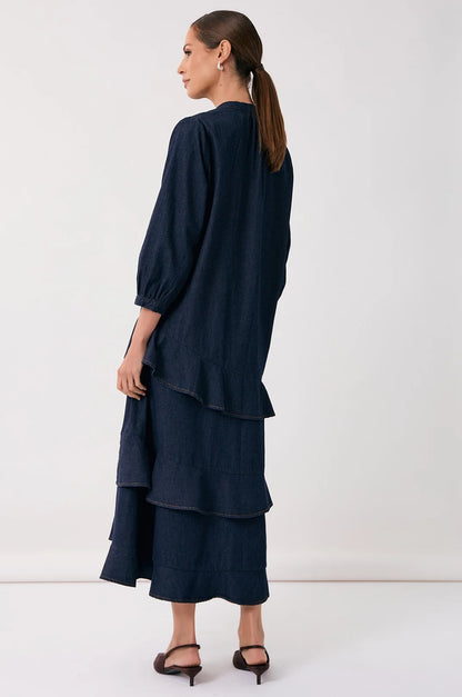 Mia | Elegante Abito Denim Leggero Per Donna 4