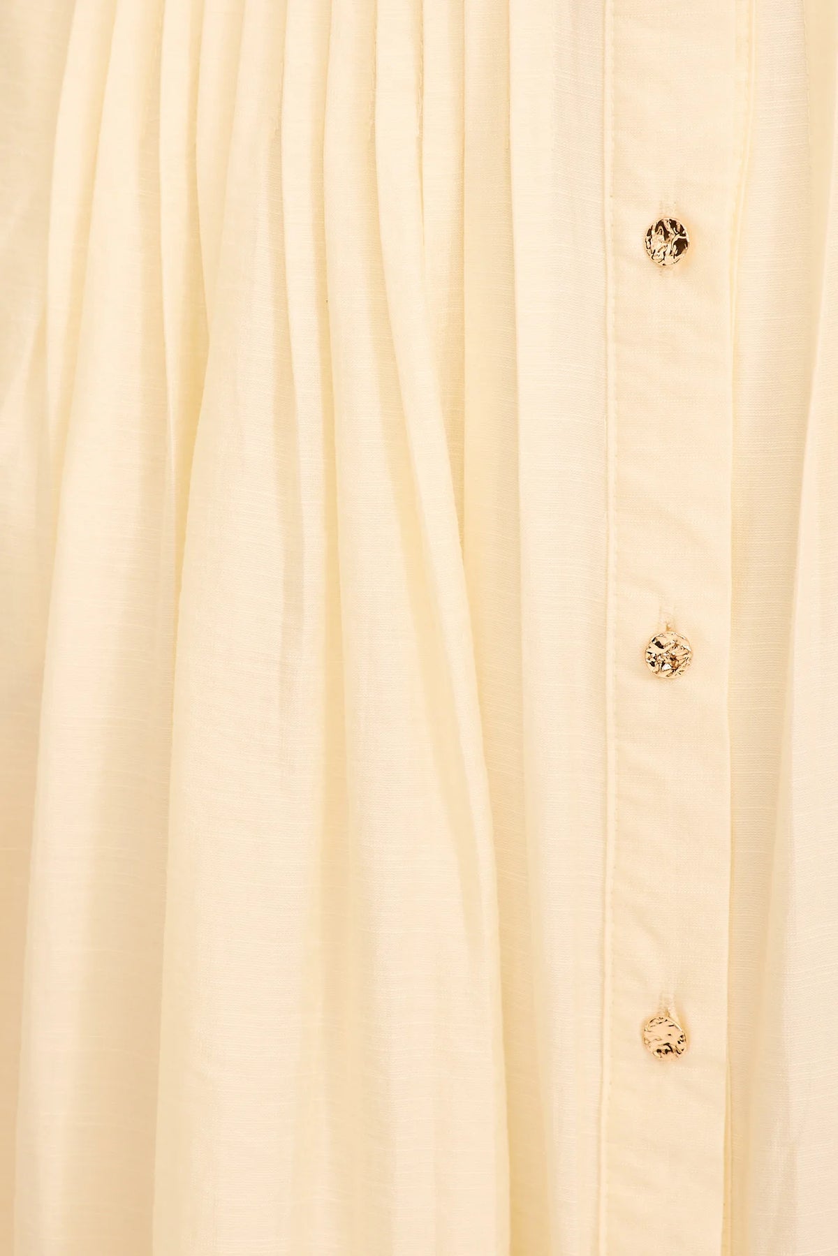 Mia | Elegante Maxi Abito Camicia Giallo Chiaro Per Donna 5