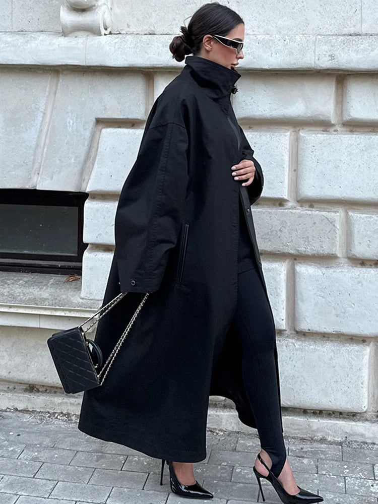 Mia | Elegante Trench Coat Antivento con Lacci 11