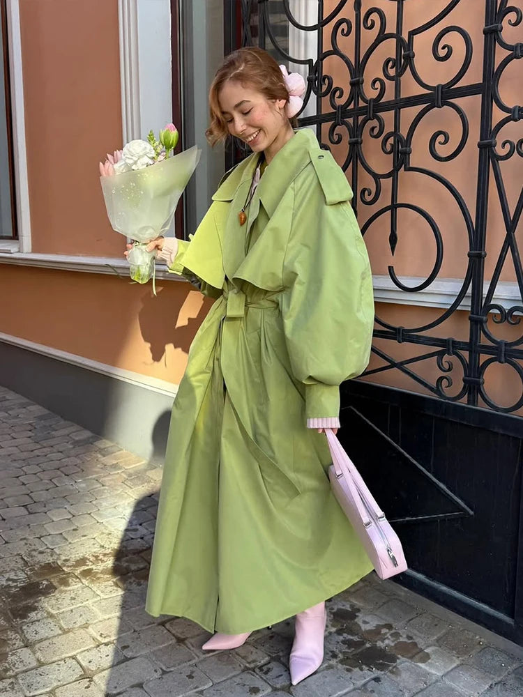 Mia | Elegante Trench Coat Antivento con Lacci 6