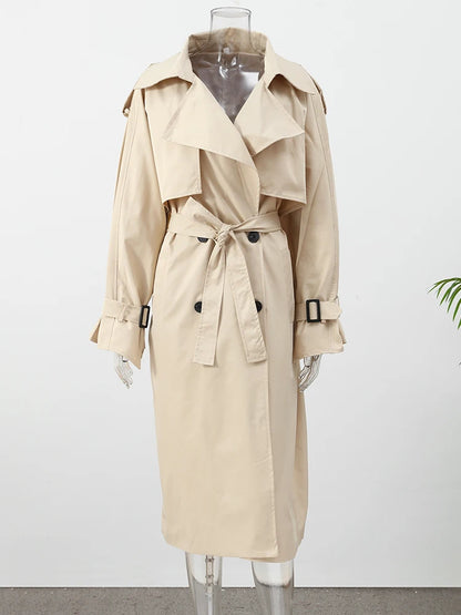 Mia | Elegante Trench Coat Antivento con Lacci 9