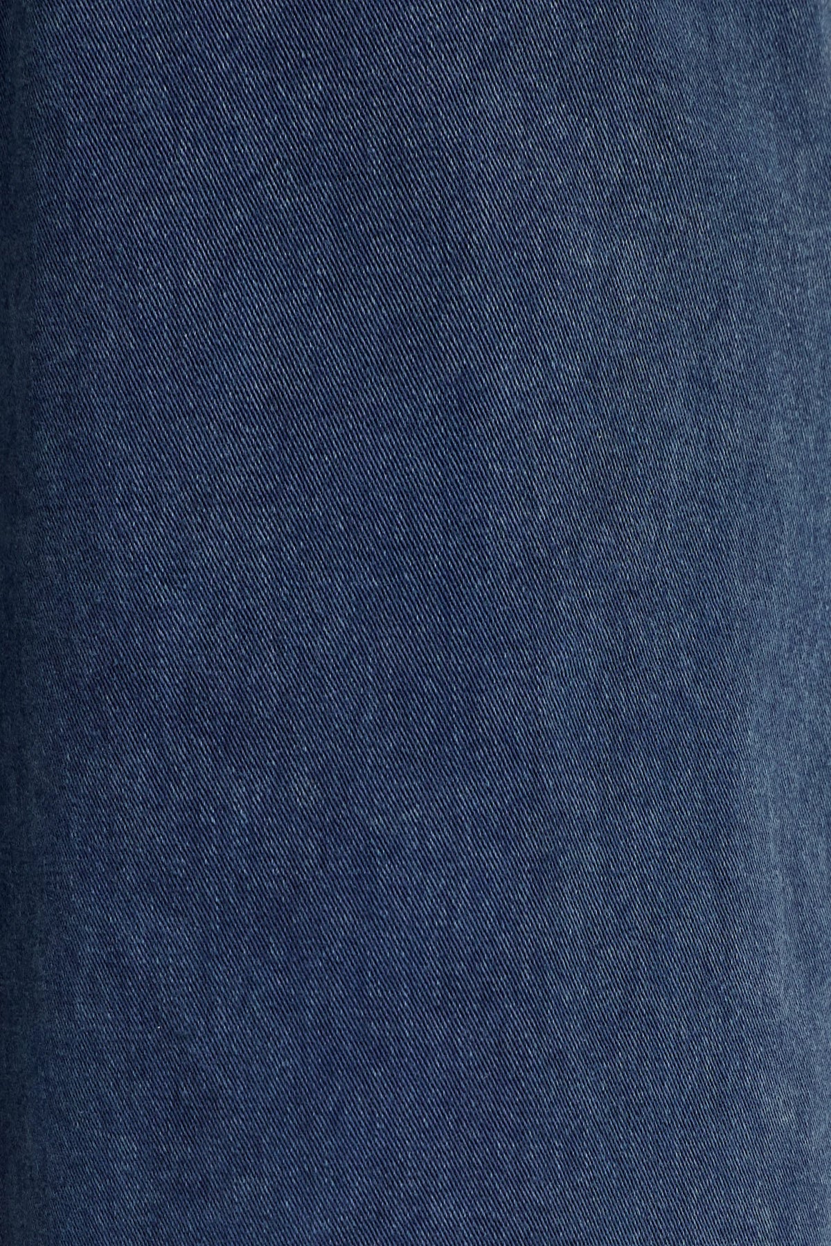 Mia | Relaxed Twill Cotton Trousers in Indigo 6