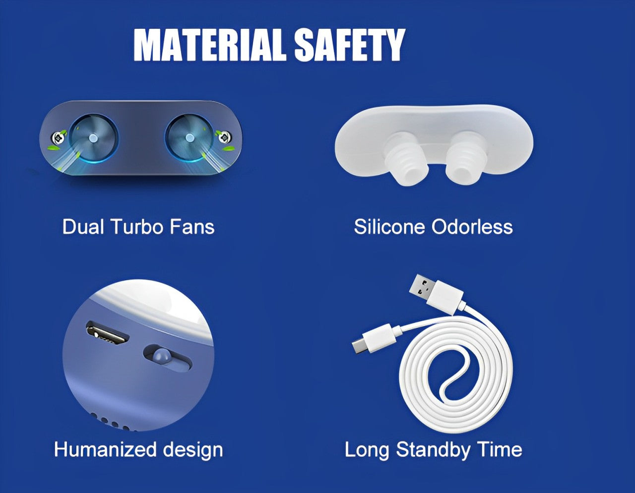 Micro CPAP | Macchina per Apnea Notturna Portatile e Silenziosa con Auricolari Ergonomici | Soluzione Compatta per un Sonno Ristoratore