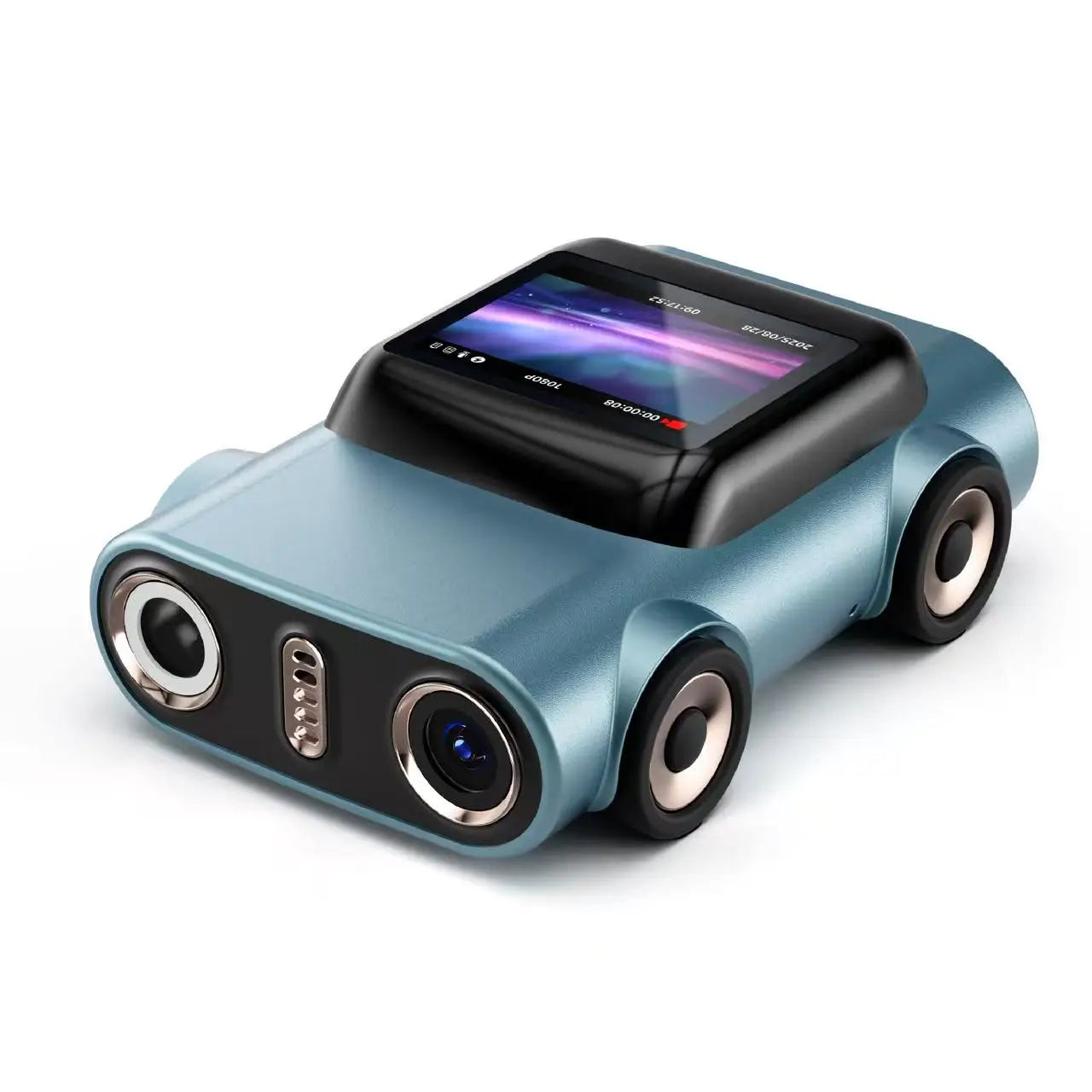 Mini Action Camera | Videoregistratore 2K con Schermo LCD da 1,0 | Design Portatile per Foto e Video Nitidi 6