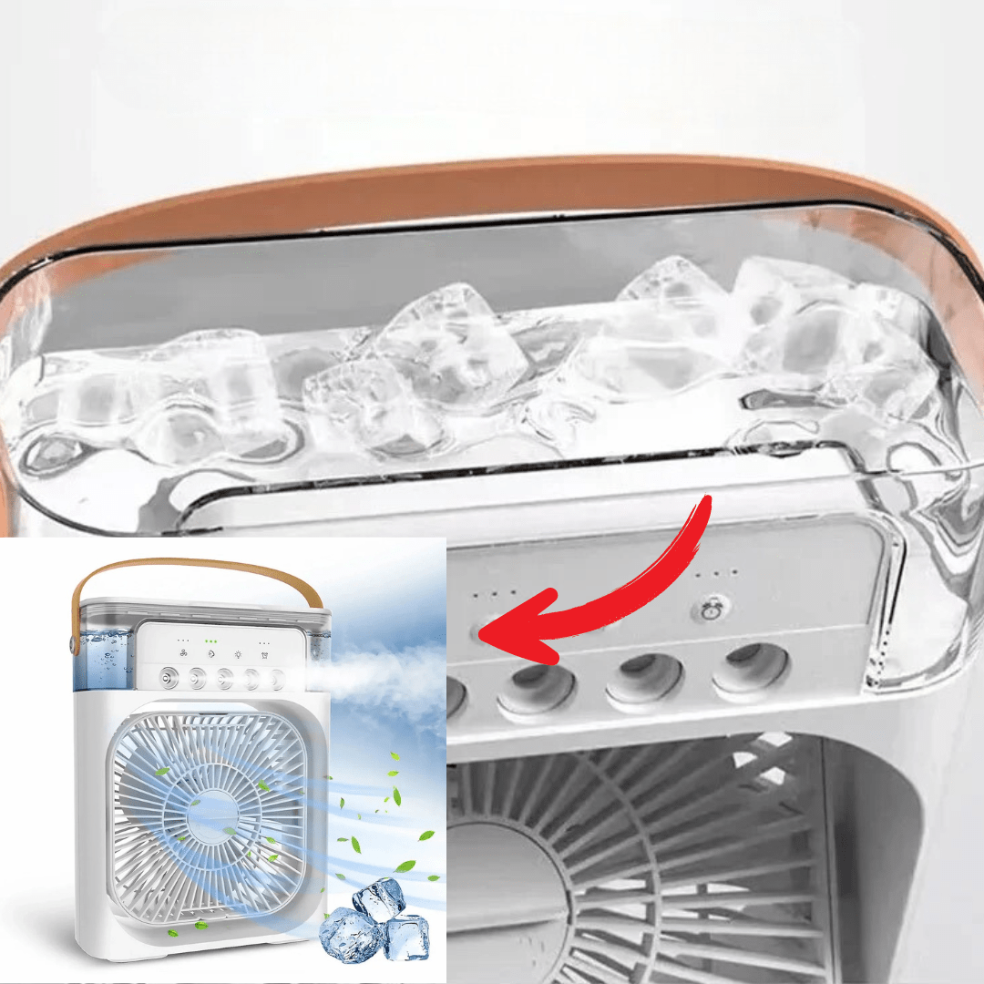 Mini Portable Air Conditioner | Efficient Air Conditioner with Compact Design | Portable Air Conditioning for Small Spaces