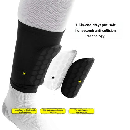 Mini Copristinchi Calcio | Leggeri e Comodi con Design Ergonomico | Protezione Ottimale per Uomini e Donne 0