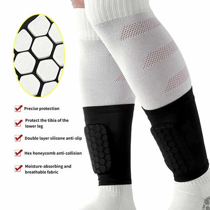 Mini Copristinchi Calcio | Leggeri e Comodi con Design Ergonomico | Protezione Ottimale per Uomini e Donne 4