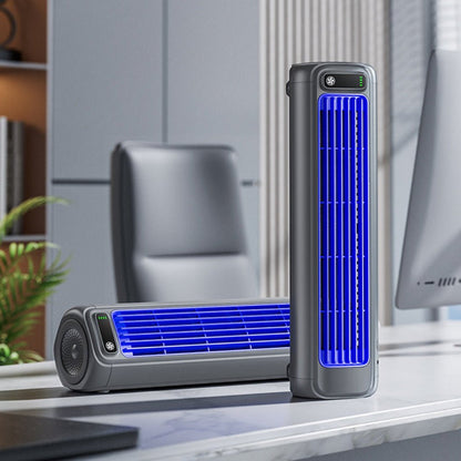 Mini Ventilatore Portatile con Batteria Ricaricabile e 3 Velocità | Design Compatto per Comfort Personale 2