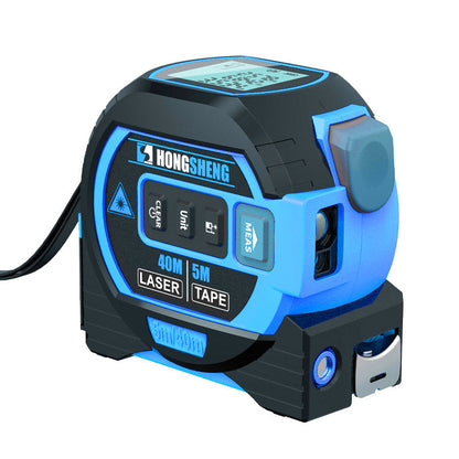 Misuratore Laser 3 in 1 con Metro a Nastro e Linee Incrociate - Strumento Versatile per Misurazioni Accurate 4