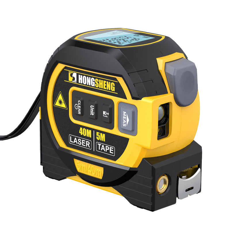 Misuratore Laser 3 in 1 con Metro a Nastro e Linee Incrociate - Strumento Versatile per Misurazioni Accurate 5