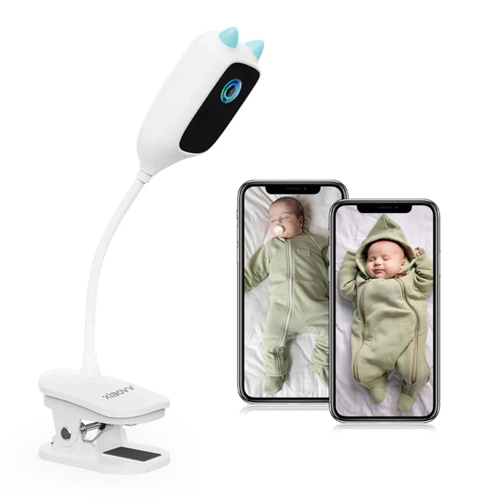 Monitor WiFi 4MP | Telecamera di Sicurezza con Visione Notturna e Rotazione 360° | Sorveglianza Completa per il Tuo Bambino 6