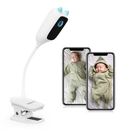 Monitor WiFi 4MP | Telecamera di Sicurezza con Visione Notturna e Rotazione 360° | Sorveglianza Completa per il Tuo Bambino 6