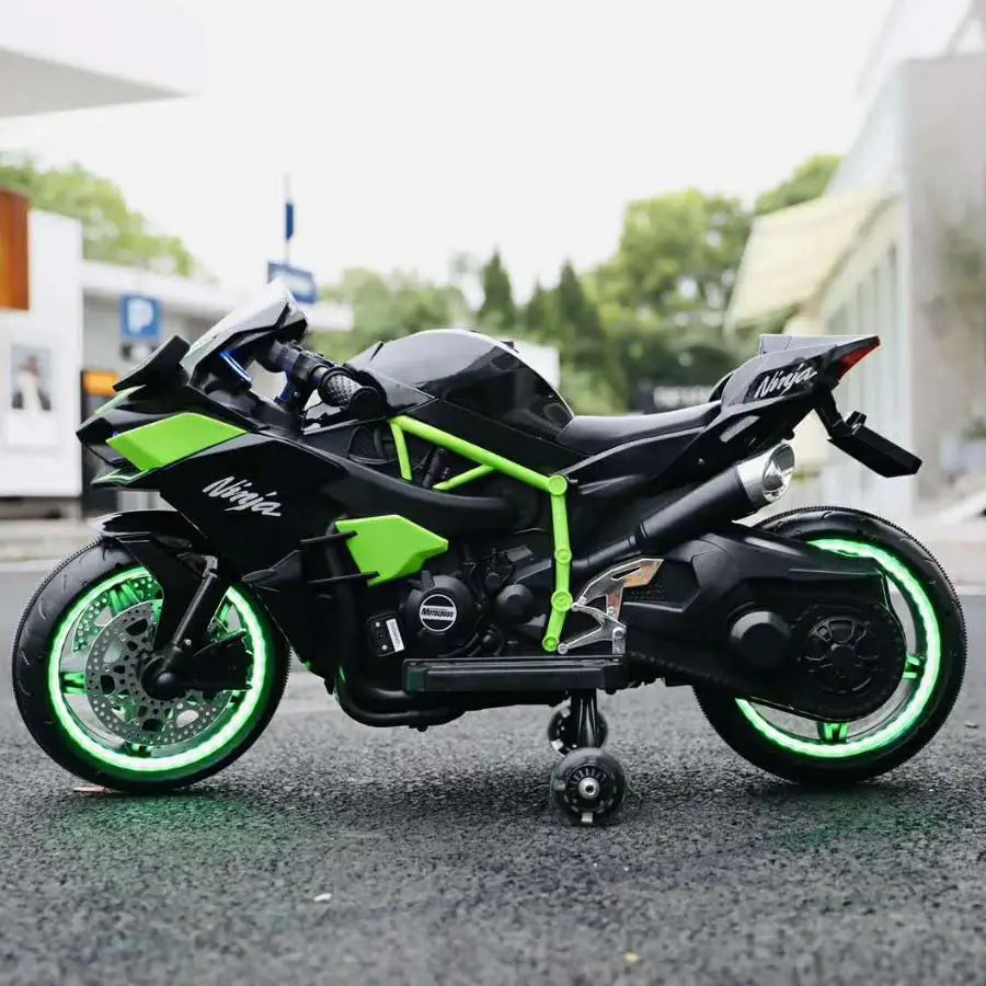 Electric Motorcycle for Kids | Compact and Safe Design with Fast Charging | Fun and Safety for Ages 3-9