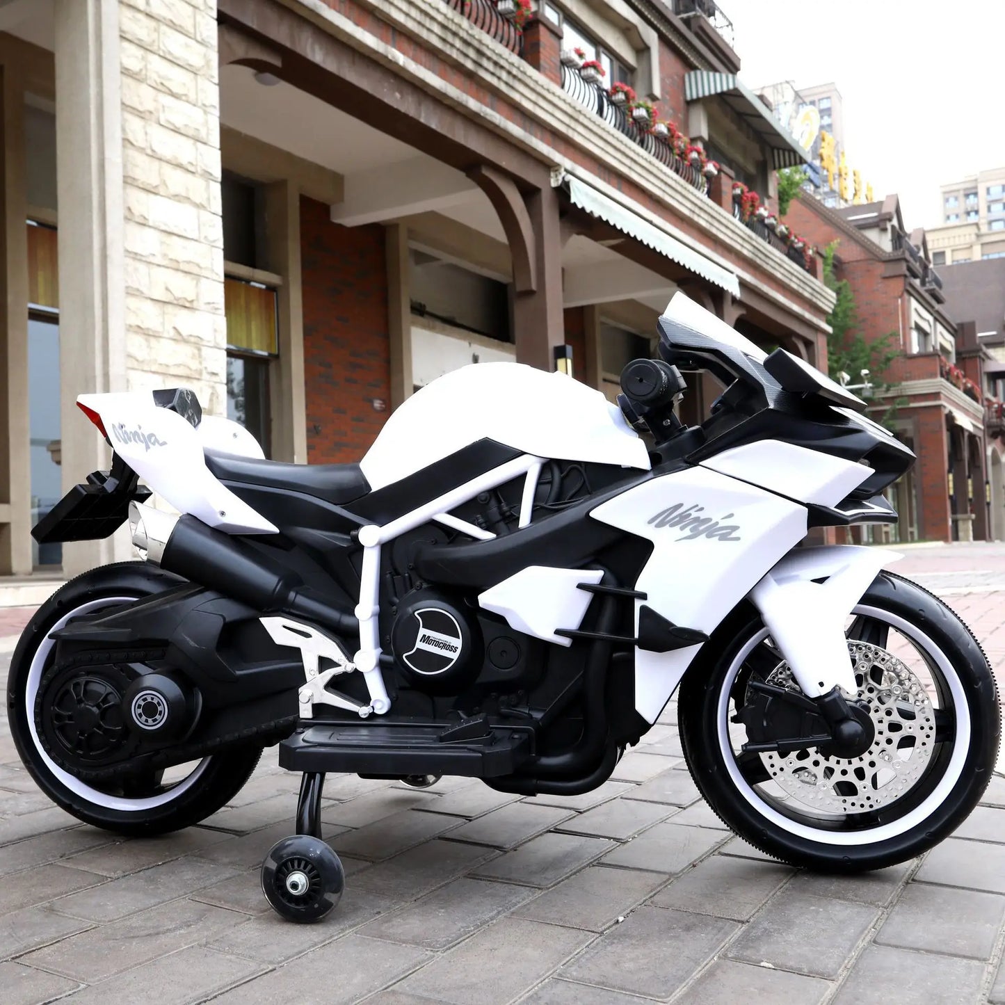 Electric Motorcycle for Kids | Compact and Safe Design with Fast Charging | Fun and Safety for Ages 3-9