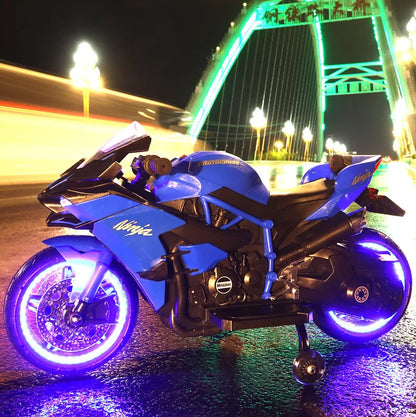 Electric Motorcycle for Kids | Compact and Safe Design with Fast Charging | Fun and Safety for Ages 3-9