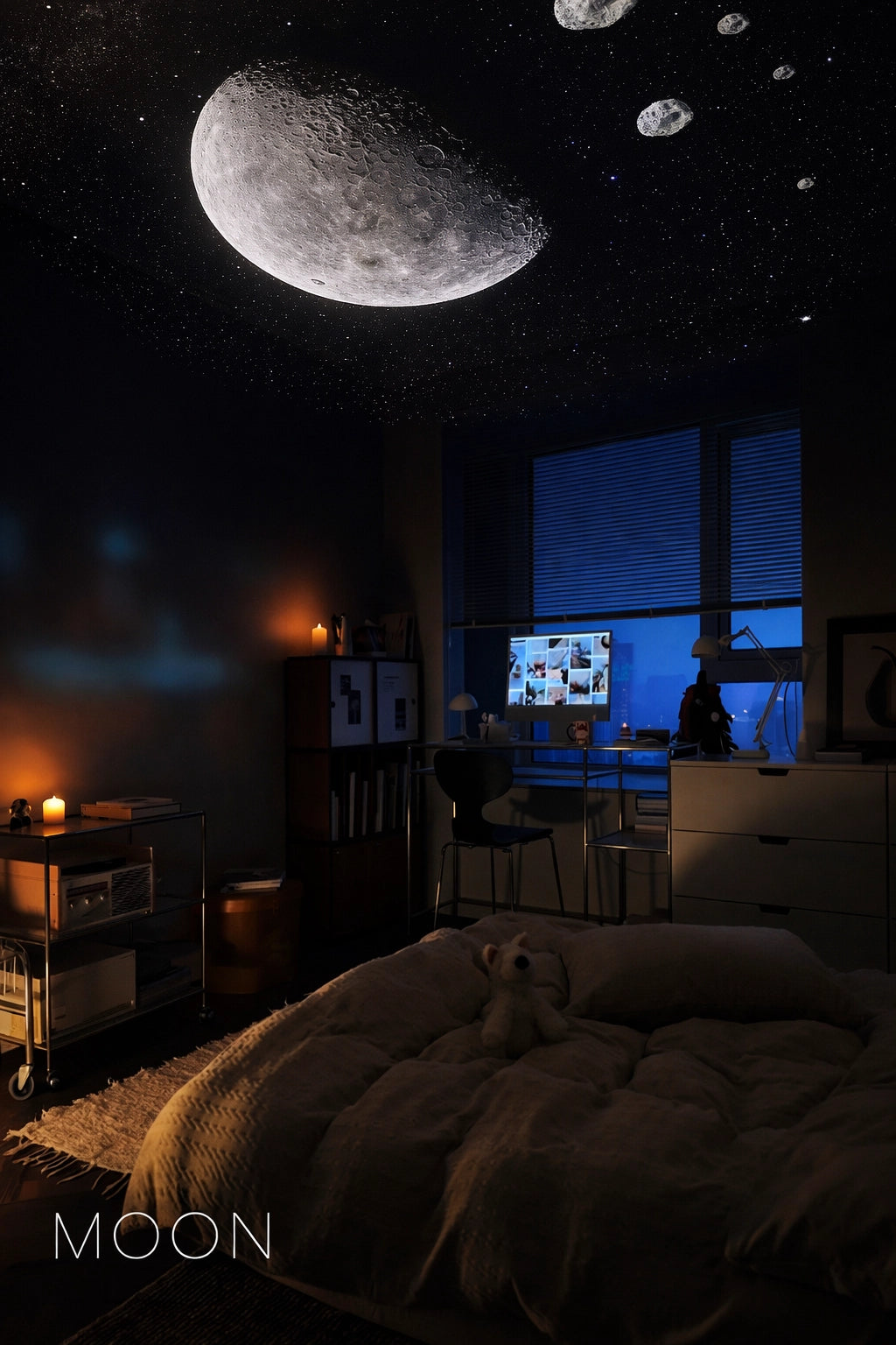 Nebula | Night Light Projector with Dual Mode Technology | Celestial Atmosphere for Relaxing Sleep