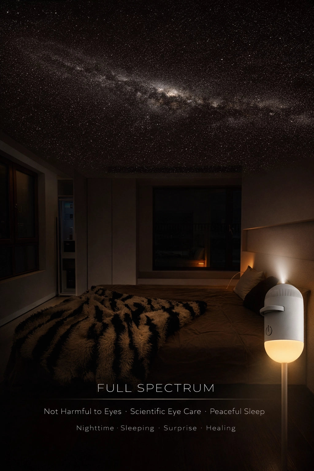 Nebula | Night Light Projector with Dual Mode Technology | Celestial Atmosphere for Relaxing Sleep